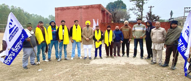 Read more about the article ਨੌਜਵਾਨਾਂ ‘ਚ ਆਮ ਆਦਮੀ ਪਾਰਟੀ ਪ੍ਰਤੀ ਭਾਰੀ ਉਤਸ਼ਾਹ : ਚੌਧਰੀ ਰਾਜਵਿੰਦਰ ਸਿੰਘ ਰਾਜਾ 