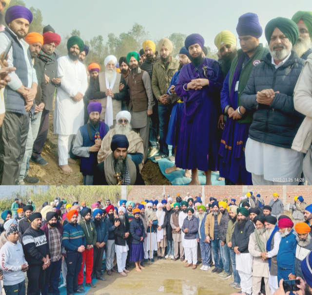 Read more about the article ਪਿੰਡ ਬਾਹਗਾ ਵਿਖੇ ਸ਼ਹੀਦ ਬਾਬਾ ਦੀਪ ਸਿੰਘ ਜੀ ਦੇ ਪ੍ਰਕਾਸ਼ ਪੁਰਬ ਮੌਕੇ ਬਾਬਾ ਦੀਪ ਸਿੰਘ ਜੀ ਚੈਰੀਟੇਬਲ ਹਸਪਤਾਲ ਦਾ ਰੱਖਿਆ ਨੀਂਹ ਪੱਥਰ