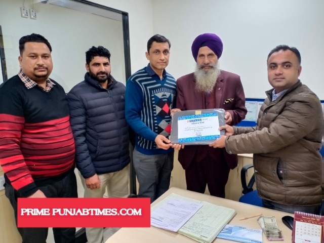 Read more about the article HDFC BANK ਵੱਲੋਂ ਰਣਜੀਤ ਸਿੰਘ ਬਾਹਗਾ USA ਦਾ ਸਨਮਾਨ ਕੀਤਾ ਗਿਆ