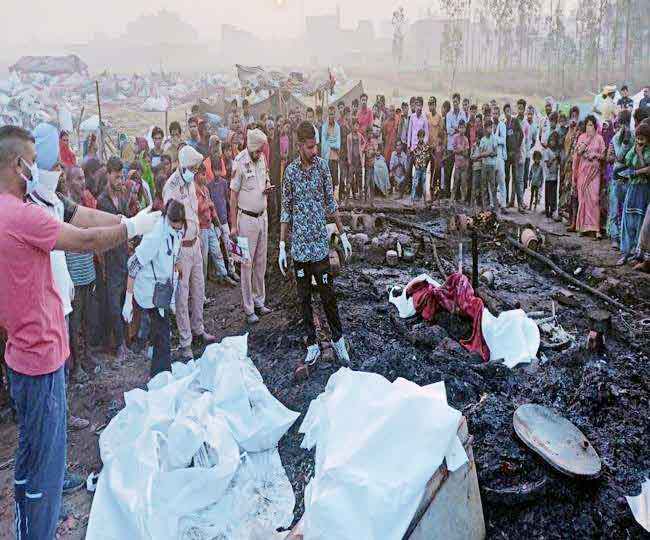 You are currently viewing लुधियाना में हुआ बड़ा हादसा,आग लगने से एक ही परिवार के 7 लोग जिंदा जले