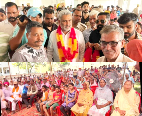 You are currently viewing  ਲਾਲ ਚੰਦ ਕਟਾਰੂਚੱਕ ਕੈਬਨਿਟ ਮੰਤਰੀ ਪੰਜਾਬ ਨੇ ਜਿਲ੍ਹਾ ਪਠਾਨਕੋਟ ਦੇ ਪਿੰਡਾਂ ਦਾ ਕੀਤਾ ਧੰਨਵਾਦੀ ਦੌਰਾ