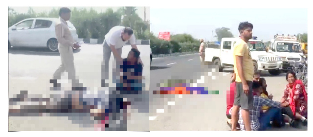 You are currently viewing टांडा : नैशनल हाईवे पर हुए सड़क हादसे में मोटरसाइकिल सवार दम्पति की हुई मौत