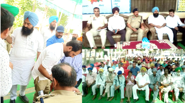 You are currently viewing ਵਿਧਾਇਕ ਜਸਵੀਰ ਸਿੰਘ ਰਾਜਾ ਨੇ ਲੋਕ ਦਰਬਾਰ ਲਗਾ ਕੇ ਸੁਣੀਆਂ ਲੋਕਾਂ ਦੀਆਂ ਸਮੱਸਿਆਵਾਂ, ਬਹੁਤਿਆਂ ਦਾ ਮੌਕੇ ਤੇ ਕੀਤਾ ਨਿਪਟਾਰਾ 