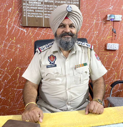 You are currently viewing ਇੰਸਪੈਕਟਰ ਸੋਢੀ ਸਿੰਘ ਥਾਣਾ ਗੜ੍ਹਸ਼ੰਕਰ ਦੇ ਨਵੇਂ ਥਾਣਾ ਮੁੱਖੀ ਵਜੋਂ ਅਹੁਦਾ ਸੰਭਾਲਿਆ 