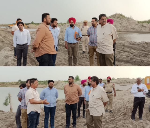 You are currently viewing ਨਵਾਂਸ਼ਹਿਰ ਰੈਲ ਬ੍ਰਾਮਦ ਦੀਆਂ ਡੀ ਸਿਲਟਿੰਗ ਸਾਈਟਾਂ ਅਤੇ ਰੈਲ ਬ੍ਰਾਮਦ ਖੱਡ ਜੰਗੀ ਪੱਧਰ ਤੇ ਲੌਕਾ ਨੂੰ ਰੇਤਾ ਮੁਹੱਈਆ ਕਰਵਾਉਣਗੀਆਂ  : ਡੀ ਸੀ. ਐਨ ਪੀ ਐਸ ਰੰਧਾਵਾ