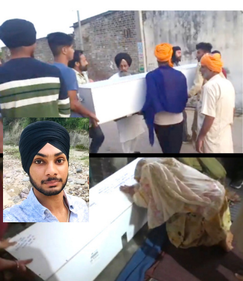 You are currently viewing ਡਾ ਐਸ ਪੀ ਸਿੰਘ ਓਬਰਾਏ ਦੇ ਯਤਨਾਂ ਸਦਕਾ ਮ੍ਰਿਤਕ ਗੁਰਪ੍ਰੀਤ ਸਿੰਘ ਦੀ ਮ੍ਰਿਤਕ ਦੇਹ ਦੁਬਈ ਤੋਂ ਪਿੰਡ ਮੂਨਕ ਕਲਾਂ ਪਹੁੰਚੀ 