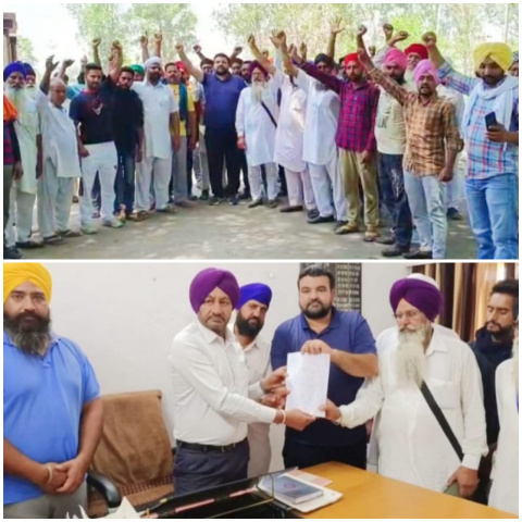 You are currently viewing मोटरों की बिजली सप्लाई ठीक न होने के विरूद्ध किसानों ने तुगलवाल बिजली बोर्ड कार्यालय में लगाया धरना