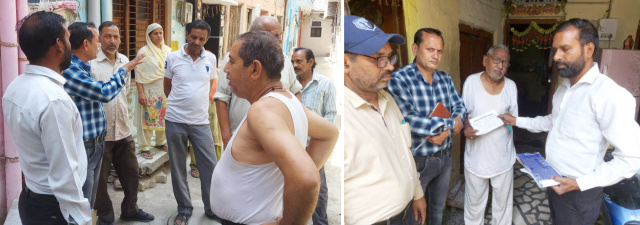 You are currently viewing ਮਲੇਰੀਆ,ਡੇਂਗੂ ਚਿਕਨ ਗੁਨੀਆ ਬਾਰੇ ਲੋਕਾਂ ਨੂੰ ਕੀਤਾ ਜਾਗਰੂਕ