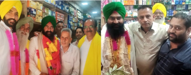 You are currently viewing विधायक जसवीर राजा का गढ़दीवाला में धन्यवाद मार्च दौरान भिविन्न स्थानो पर शुभचिंतकों ने किया गर्मजोश से स्वागत