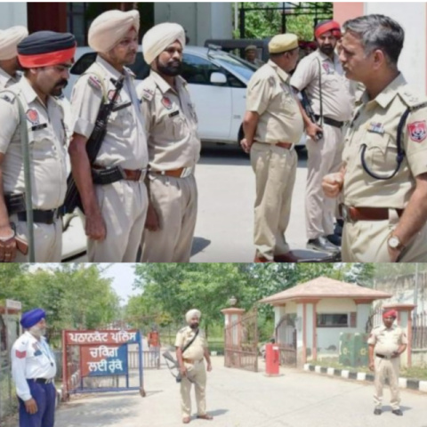 You are currently viewing अति संवेदनशील श्रेणी में पठानकोट,एसएसपी कार्यालय व डीसी कांप्लेक्स में बढ़ाई सुरक्षा