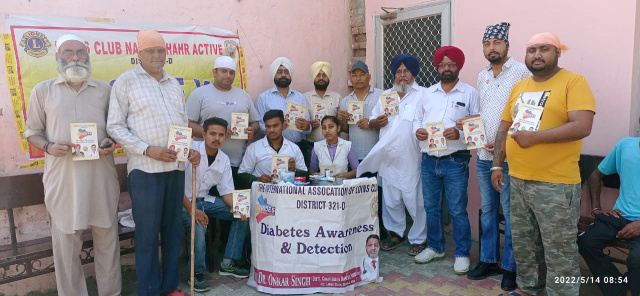 Read more about the article ਸ਼ੂਗਰ ਜਾਂਚ ਕੈਂਪ ਵਿਚ 185 ਮਰੀਜਾਂ ਦੀ ਕੀਤੀ ਜਾਂਚ