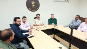 Read more about the article ਡੀ ਸੀ ਅਤੇ ਐਸ ਐਸ ਪੀ ਨੇ ਉਦਯੋਗਪਤੀਆਂ ਨਾਲ ਕੀਤੀ ਮੀਟਿੰਗ