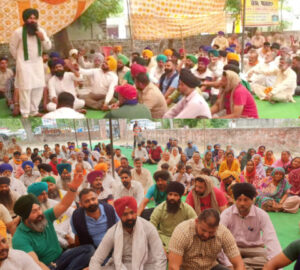Read more about the article ਨਹਿਰੀ ਪਾਣੀਆਂ ਨੂੰ ਬਚਾਉਣ ਲਈ ਇਲਾਕੇ ਦੀਆਂ ਕਿਸਾਨਾਂ ਅਤੇ ਸਮਾਜਿਕ ਜਥੇਬੰਦੀਆਂ ਵਲੋਂ ਪੱਕਾ ਧਰਨਾ ਜਾਰੀ  