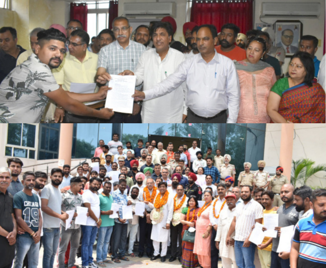 You are currently viewing ਕੈਬਨਿਟ ਮੰਤਰੀ ਜਿੰਪਾ ਨੇ ਨਗਰ ਨਿਗਮ ਹੁਸ਼ਿਆਰਪੁਰ ’ਚ 23 ਸੀਵਰਮੈਨਾਂ ਨੂੰ ਸੌਂਪੇ ਨਿਯੁਕਤੀ ਪੱਤਰ