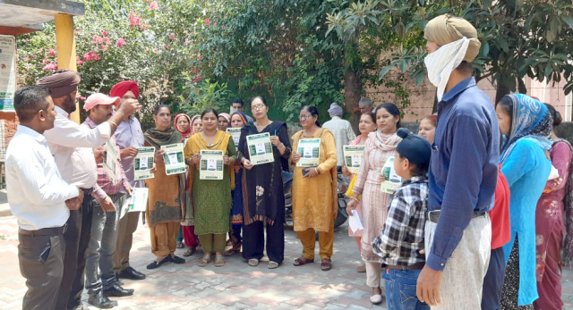 You are currently viewing ਸਿਹਤ ਵਿਭਾਗ ਨੇ ਡੇਂਗੂ-ਮਲੇਰੀਆ ਸਬੰਧੀ ਲੋਕਾਂ ਨੂੰ ਕੀਤਾ ਜਾਗਰੂਕ