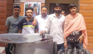 Read more about the article गायक सिद्धू मुसेवाला के जन्मदिन पर लगाई छबील