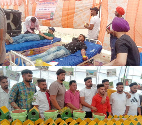 You are currently viewing ਆਪਣੀਆਂ ਅਮਿੱਟ ਯਾਦਾ ਛੱਡਦਾ ਹੋਇਆ ਸਮਾਪਤ ਹੋਇਆ ਖੂਨਦਾਨ ਅਤੇ ਫ੍ਰੀ ਮੈਡੀਕਲ ਕੈਂਪ ਦਾ ਸਮਾਗਮ