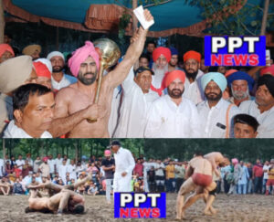 Read more about the article LATEST.. ਹੈਦੋ ਇਰਾਨ ਨੇ ਕਾਲਾ ਦਿੱਲੀ ਪਹਿਲਵਾਨ ਨੂੰ ਹਰਾ ਕੇ ਰਾਜਪੁਰ ਕੰਢੀ ਛਿੰਝ ਮੇਲੇ ਤੇ ਕੀਤਾ ਕਬਜਾ 