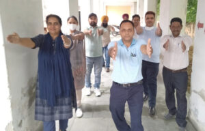 Read more about the article ਪੀ.ਐਚ.ਸੀ ਮੰਡ ਭੰਡੇਰ ਵਿਖੇ ਅੰਤਰਰਾਸ਼ਟਰੀ ਯੋਗਾ ਦਿਵਸ ਮਨਾਇਆ 