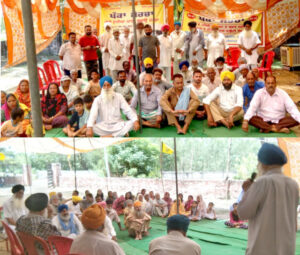 Read more about the article ਕੰਢੀ ਕਨਾਲ ਨਹਿਰ ਨੂੰ ਹੇਠੋਂ ਪੱਕਾ ਕਰਨ ਦੇ ਵਿਰੋਧ ਵਿਚ ਪਿੰਡ ਮਸਤੀਵਾਲ ਵਿਖੇ ਲਾਇਆ ਧਰਨਾ 30 ਵੇਂ ਦਿਨ ਵੀ ਜਾਰੀ 