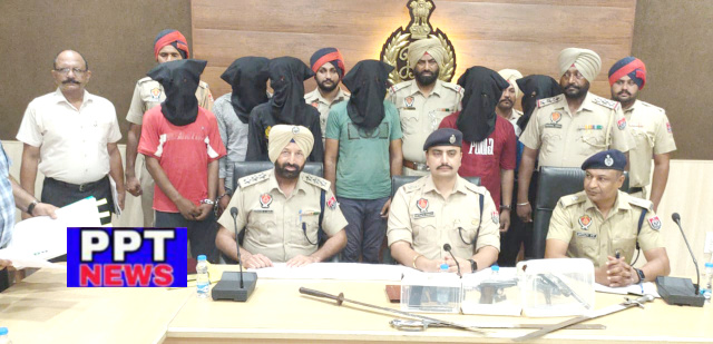 Read more about the article ਹੁਸ਼ਿਆਰਪੁਰ ਪੁਲਿਸ ਵੱਲੋਂ ਲੁੱਟ ਖੋਹ ਦੀਆਂ ਵਾਰਦਾਤਾਂ ਕਰਨ ਵਾਲੇ ਗਿਰੋਹ ਦੇ 6 ਮੈਂਬਰਾਂ ਨੂੰ ਕੀਤਾ ਗ੍ਰਿਫ਼ਤਾਰ