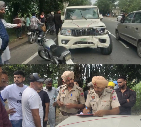 Read more about the article ਰੰਧਾਵਾ ਸ਼ੂਗਰ ਮਿੱਲ ਦੇ ਗੇਟ ਸਾਹਮਣੇ ਮੋਟਰ ਸਾਈਕਲ ਅਤੇ ਬੁਲੈਰੋ ਦੀ ਭਿਆਨਕ ਟੱਕਰ,ਇੱਕ ਦੀ ਮੌਤ, ਇੱਕ ਗੰਭੀਰ ਜਖਮੀ