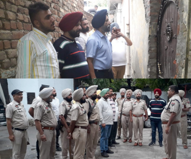 You are currently viewing डीएसपी ललित शर्मा की अध्यक्षता में गांधी कैंप में तीसरी बार की रेड, बटाला पुलिस को मिली सफलता ,गांधी कैंप से आरोपी 35 ग्राम हेरोइन बरामद,