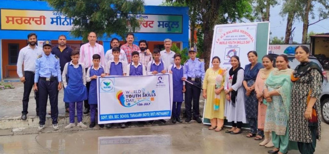 You are currently viewing सरकारी सीनियर सैकेंडरी स्कूल तारागढ़ में विश्व युवा कौशल दिवस मनाया गया