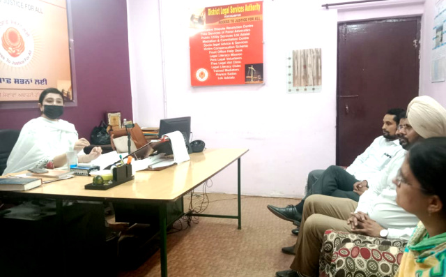 You are currently viewing सचिव जिला कानूनी सेवाएं अथारिटी ने राष्ट्रीय लोक अदालत संबंधी की पी.एस.पी.सी.एल के अधिकारियों व पैनल एडवोकेटों के साथ बैठक