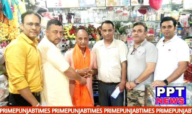 You are currently viewing आदेश गुप्ता सनातम धर्म महावीर दल के शहरी महासचिव नियुक्त