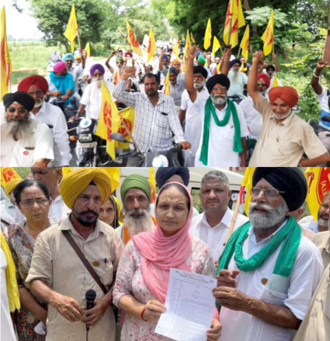 Read more about the article ਵੱਡੀ ਗਿਣਤੀ ਵਿੱਚ ਕਿਰਤੀ ਕਿਸਾਨ ਯੂਨੀਅਨ ਦੇ ਆਗੂਆਂ ਅਤੇ ਵਰਕਰਾਂ ਨੇ….