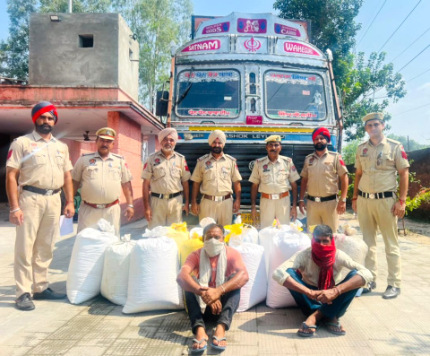 You are currently viewing ਪੁਲਿਸ ਨੇ ਅੰਤਰਰਾਜੀ ਡਰੱਗ ਰੈਕੇਟ ਦਾ ਕੀਤਾ ਪਰਦਾਫਾਸ਼, ਦੋ ਭਰਾਵਾਂ ਦੀ…