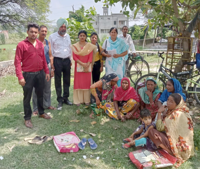 You are currently viewing बाल सुरक्षा विभाग की ओर से बाग वाली माता अजीजपुर में