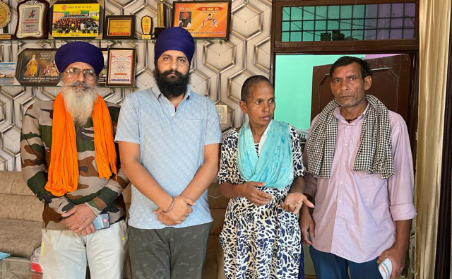 You are currently viewing ਬਾਬਾ ਦੀਪ ਸਿੰਘ ਸੇਵਾ ਸੁਸਾਇਟੀ ਨੇ ਇਕ ਹੋਰ ਭੈਣ ਨੂੰ ਪਰਿਵਾਰ ਨਾਲ ਮਿਲਾਇਆ