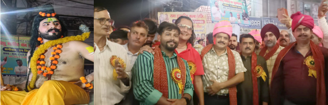 You are currently viewing *बजरंग नाटक क्लब ने शहर में निकाली भगवान श्री राम की भव्य बारात*