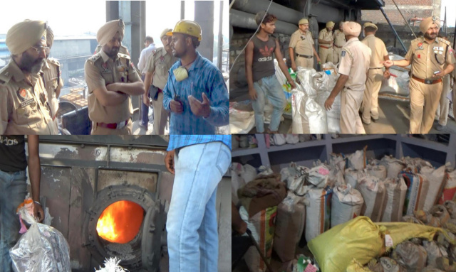 You are currently viewing पठानकोट पुलिस ने करोड़ों रुपये के नशीले पदार्थों किये नष्ट