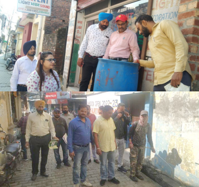 You are currently viewing स्वास्थ्य विभाग की टीम द्वारा डेंगू मलेरिया संबंधी लोगों को किया जागरूक,शहर के