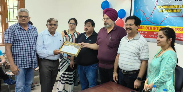 You are currently viewing संत निरंकारी मिशन की सेवाओं को स्वास्थ्य विभाग ने सराहा