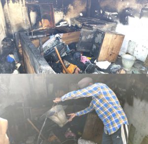 Read more about the article ਦੀਵਾਲੀ ਦੇ ਪਟਾਕਿਆਂ ਨਾਲ ਗਰੀਬ ਪਰਿਵਾਰ ਦਾ ਅਸ਼ਿਆਨਾ ਸੜਿਆ