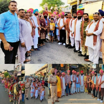 Read more about the article गढ़दीवाला..राम जी की निकली सवारी, रामजी की लीला है न्यारी से गूंजा शहर