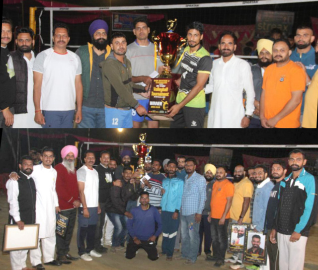 Read more about the article ਕੁੱਲੀਆਂ (ਗੜ੍ਹਦੀਵਾਲਾ) ਵਾਲੀਵਾਲ ਟੂਰਨਾਮੈਂਟ ‘ਚ above 40 ਅਤੇ below 16 ਵਰਗ ਮੁਕਾਬਲੇ ਚ ਕੁਲੀਆਂ ਦੀ ਟੀਮ ਰਹੀ ਜੇਤੂ