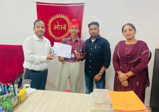 You are currently viewing रवजोत सिंह ने डी.ए.वी.राष्ट्रीय खेल प्रतियोगिता-2022में किया स्कूल का नाम रोशन 