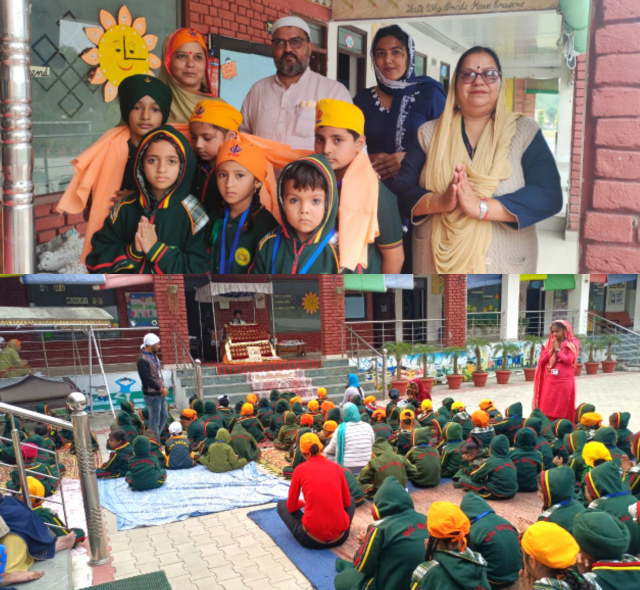 Read more about the article ਸ਼੍ਰੀ ਗੁਰੂ ਨਾਨਕ ਦੇਵ ਜੀ ਦੇ ਪ੍ਰਕਾਸ਼ ਪੁਰਬ ਦੇ ਦਿਹਾੜੇ ਤੇ ਬਾਲ ਵਾਟਿਕਾ ਸਕੂਲ ‘ਚ ਪਾਏ ਗਏ ਸ਼੍ਰੀ ਸੁਖਮਨੀ ਸਾਹਿਬ ਦੇ ਭੋਗ