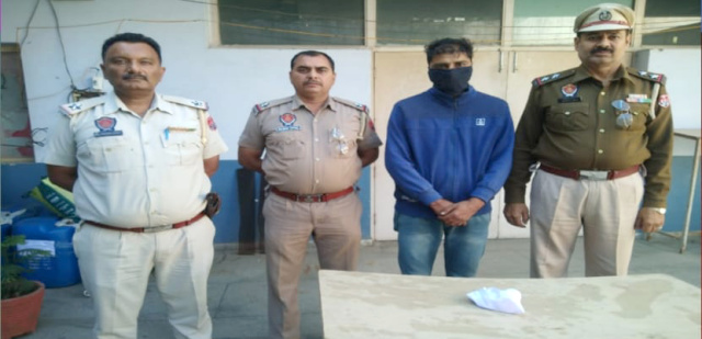 You are currently viewing 166 ਗ੍ਰਾਮ ਨਸ਼ੀਲੇ ਪਾਊਡਰ,24 ਬੋਤਲਾਂ ਨਜਾਇਜ਼ ਸ਼ਰਾਬ ਨਾਲ ਇੱਕ ਔਰਤ ਸਮੇਤ 4 ਨੂੰ ਕੀਤਾ ਗ੍ਰਿਫਤਾਰ 