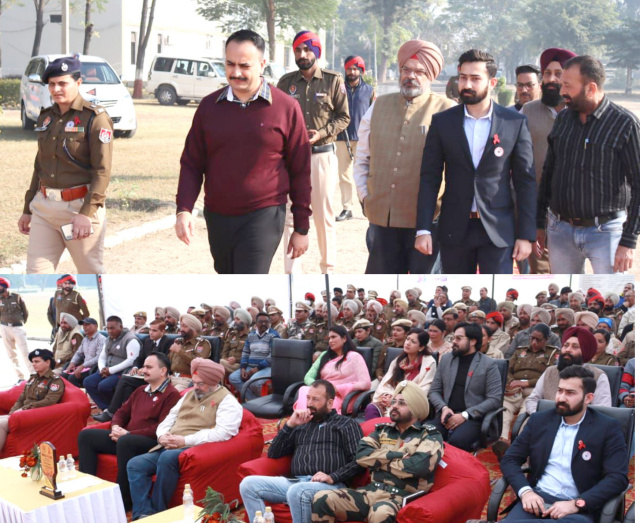 You are currently viewing ਵਿਸ਼ਵ ਏਡਜ਼ ਦਿਵਸ ਮੌਕੇ ਜਾਗਰੂਕਤਾ ਸਮਾਰੋਹ ਦਾ ਆਯੋਜਨ