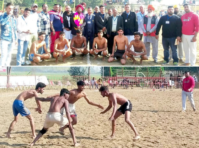 You are currently viewing ਬਲਵਿੰਦਰ ਸਿੰਘ ਧਾਲੀਵਾਲ ਨੇ ਪਿੰਡ ਢੱਕ ਪੰਡੋਰੀ ਵਿਖੇ ਪਹਿਲੇ ਕਬੱਡੀ ਟੂਰਨਾਮੈਂਟ ਦਾ ਕਰਵਾਇਆ ਸ਼ੁੱਭ ਆਰੰਭ