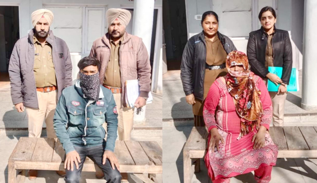 You are currently viewing 422 ਗ੍ਰਾਮ ਨਸ਼ੀਲੇ ਪਾਊਡਰ ਅਤੇ 13500 ਐਮ ਐਲ ਨਜਾਇਜ਼ ਸ਼ਰਾਬ ਸਮੇਤ ਇੱਕ ਮਹਿਲਾ ਸਣੇ ਚਾਰ ਕਾਬੂ