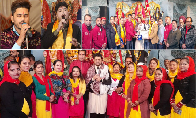 You are currently viewing ਸਰਬ ਨੌਜਵਾਨ ਸਭਾ ਨੇ ਖੇੜਾ ਰੋਡ ‘ਤੇ ਕਰਵਾਈ ਮਾਂ ਭਗਵਤੀ ਦੀ 32ਵੀਂ ਸਾਲਾਨਾ ਚੌਂਕੀ