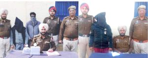 Read more about the article 12 ਬੋਤਲਾਂ ਨਜਾਇਜ਼ ਸ਼ਰਾਬ ਅਤੇ ਵੱਡੀ ਗਿਣਤੀ ‘ਚ ਪਾਬੰਦੀਸ਼ੁਦਾ ਕੈਪਸੂਲ / ਨਸ਼ੀਲੀਆਂ ਗੋਲੀਆਂ ਸਮੇਤ 4 ਨੌਜਵਾਨ ਪੁਲਿਸ ਅੜਿੱਕੇ