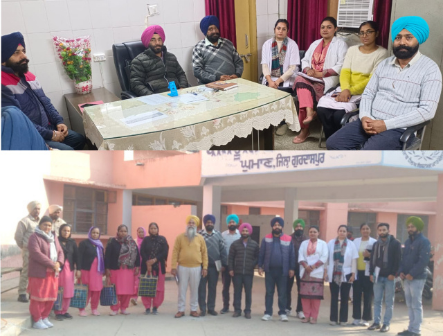 You are currently viewing ਐਂਟੀ ਰੇਬੀਜ ਟੀਮ ਵੱਲੋਂ ਪਿੰਡ ਘੁਮਾਣ ਦੇ ਘਰਾਂ ਵਿੱਚ ਹਲਕਾਅ ਦੀ ਬੀਮਾਰੀ ਬਾਰੇ ਹਲਕੇ ਹੋਏ ਜਾਂ ਅਵਾਰਾ ਕੁੱਤਿਆਂ ਦੁਆਰਾ ਕੱਟੇ ਵਿਅਕਤੀਆਂ ਦਾ ਸਰਵੇ ਕੀਤਾ